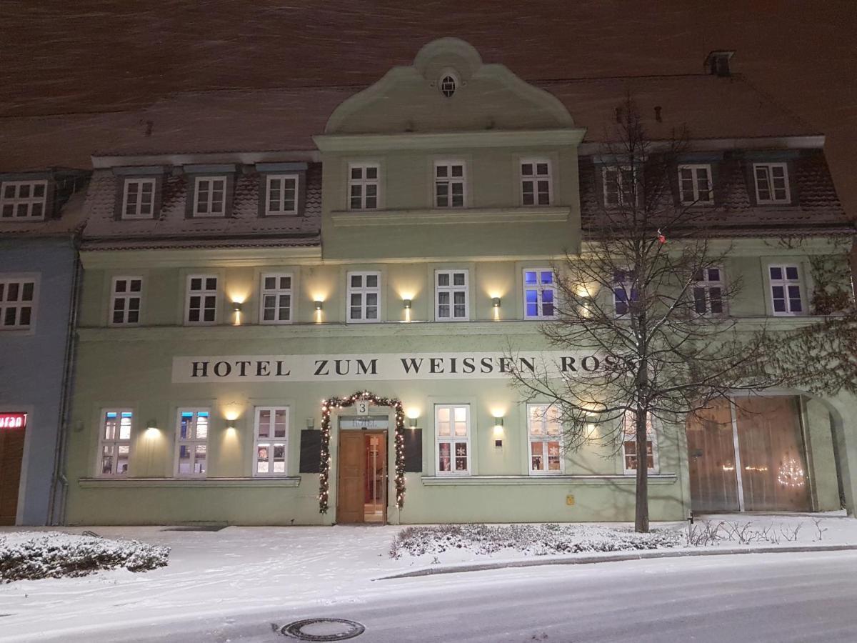 Hotel Zum Weissen Ross Delitzsch Exterior photo